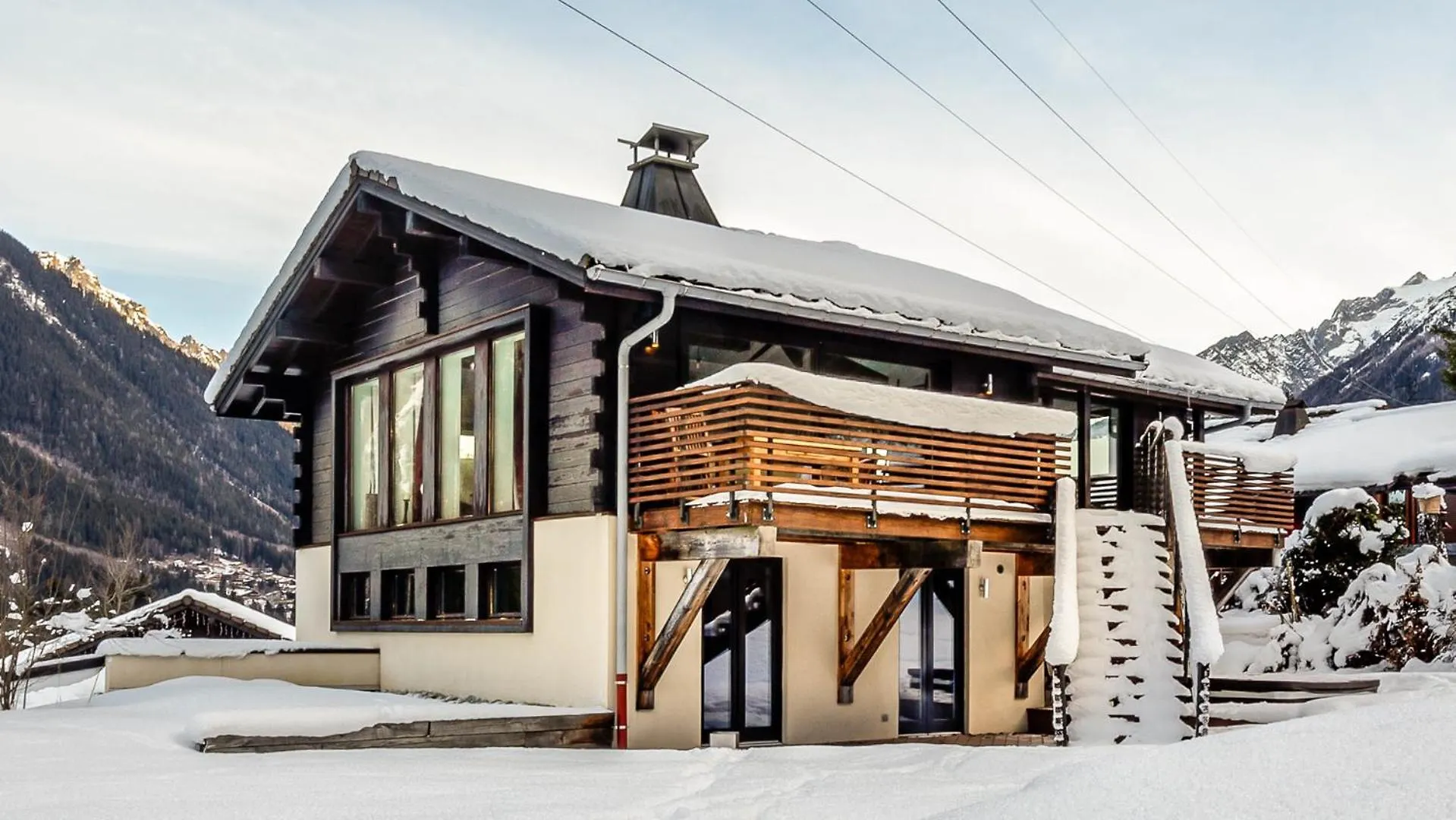 木屋 霞慕尼Chalet Aubepines别墅